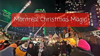 Exploring Montreal Christmas Market - Cozy Treats, Holiday Joy &amp; A Magical Winter Wonderland