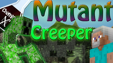 Minecraft Mods - Mutant Creeper 1.2.5 Mod Full Review and Tutorial