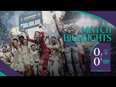 gmtoto x 3star88 - MATCH HIGHLIGHTS FINAL EPA LIGA 1 U-20 2024/25: PERSITA VS DEWA UNITED