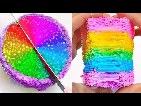 Satisfying and Relaxing with Slime Videos #Aww987 Relaxing