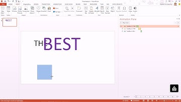 สาธิตการทำอนิเมชันกล่องข้อความและรูปร่าง ตอนที่ 1