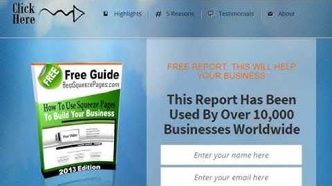 MailChimp Squeeze Page: How To