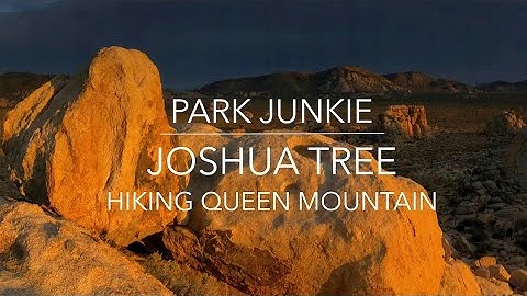 Joshua Tree - Climbing Queen Mountain