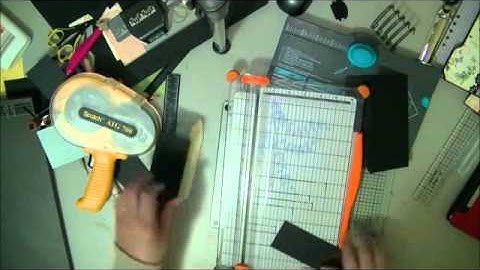 Mini Album Tutorial Part 1 Using the Envelope Punch