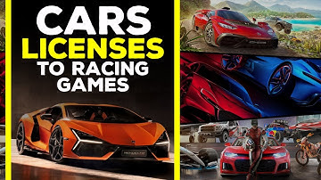 HOW WORKS the CARS LICENSES to Racing Games | How to Create a Racing Game