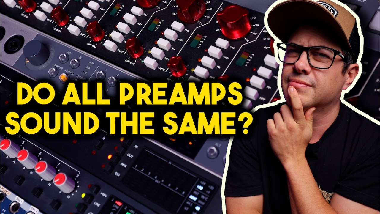 Someone Said All Preamps Sound the Same. So I Tested 8.