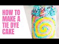 Pastel Tie Dye Cake