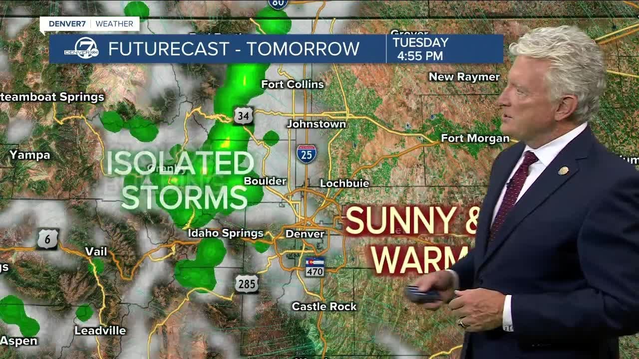 Warmer and drier across Colorado for most of this week - YouTube