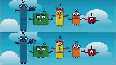 Numberblocks intro theme song but it