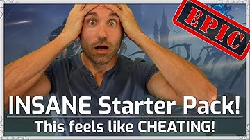 This feels like CHEATING! Absolutley INSANE Starter Pack! - RAID Shadow Legends