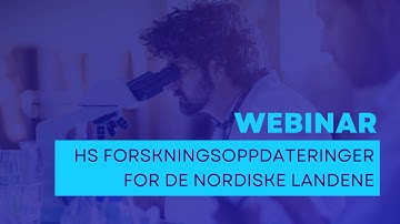 Webinar: HS forskningsoppdateringer for de nordiske landene