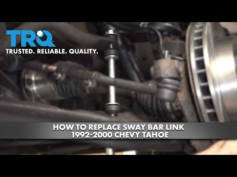 How To Replace Sway Bar Link 1992-2000 Chevy Tahoe