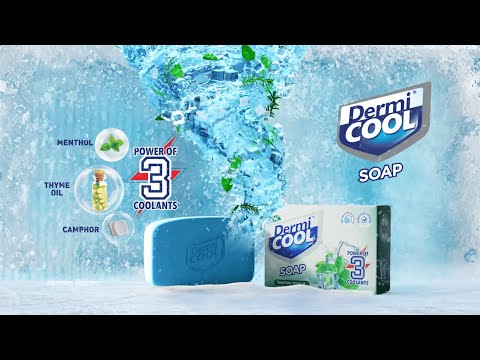 Dermicool Soap | Cooling Expert for Intense Cooling and Effective Relief. (Hindi)