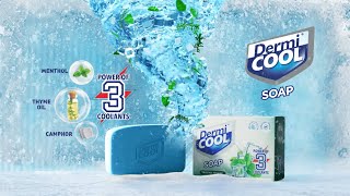 Dermicool Soap | Cooling Expert for Intense Cooling and Effective Relief. (Hindi)