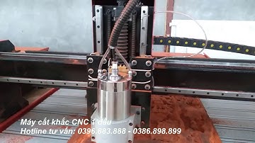 Bán máy cnc cắt khắc quảng cáo 1 đầu giá rẻ tại Thanh Hóa, Nghệ An, Hà Tĩnh