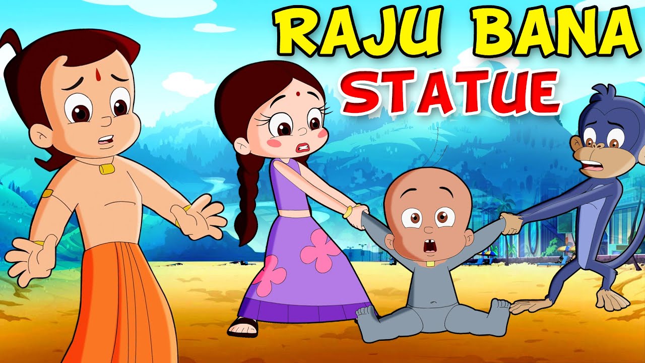 ⁣Chhota Bheem - Raju Bana Statue | Cartoons for Kids in Hindi | Fun Kids Videos