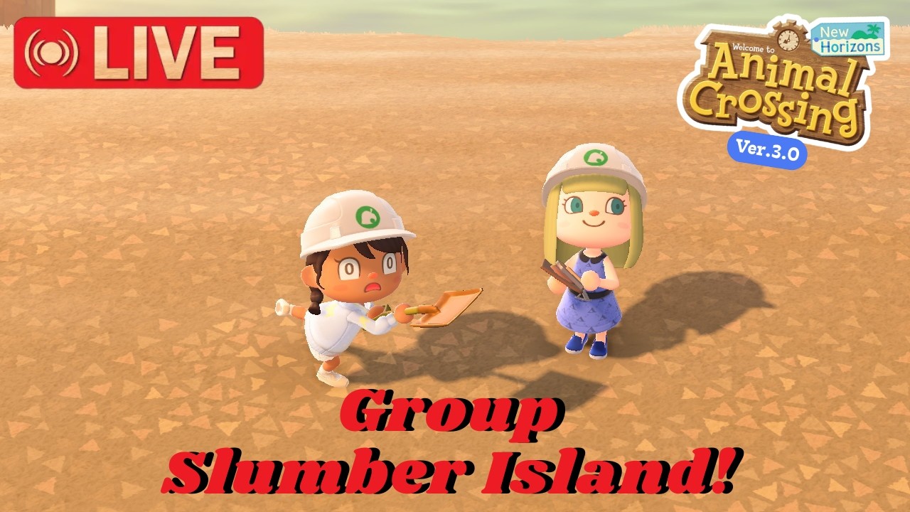 Group Slumber Island - Play With Me 🌙 ACNH 3.0 LIVE ~ 5