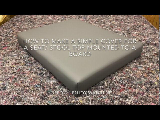 Seat cover to bench board