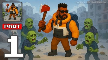 Survivor Craft - Gameplay Walkthrough Part 1 - Wild Escape Builder Game (iOS, Android)