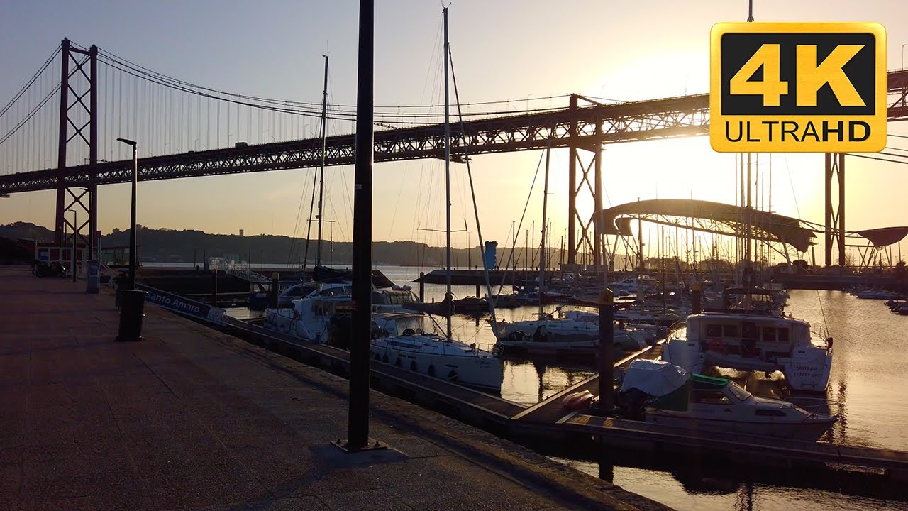 Waterfront walk in Lisbon - HDR (Portugal)