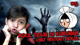 TIDUR DI KUBURAN SENDIRIAN - Chat History Horror Indonesia