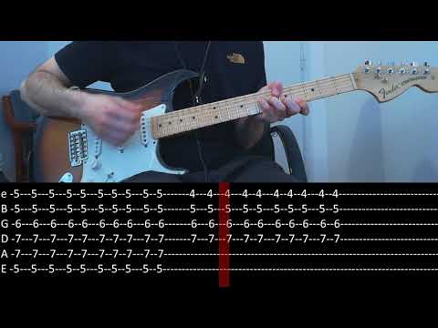 RHCP - Universally Speaking (lesson w/ Play along Tab)