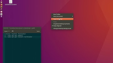 Install Terminator Ubuntu 16.04 Terminal