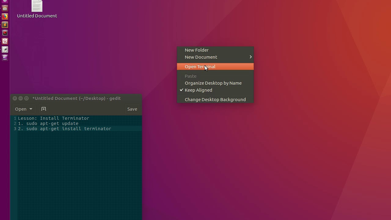 Install Terminator Ubuntu 16.04 Terminal YouTube