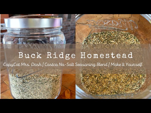 Homemade Mrs. Dash Seasoning Recipe - The Creek Line House