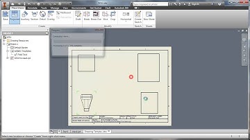 Inventor PLTW Multiview Drawings Tutorial