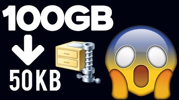 How To Highly Compress Files [100GB To 50KB] ─ Secret Revealed!