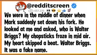 We were in the middle of dinner when Mark suddenly set down his fork. He looked at me and asked... 