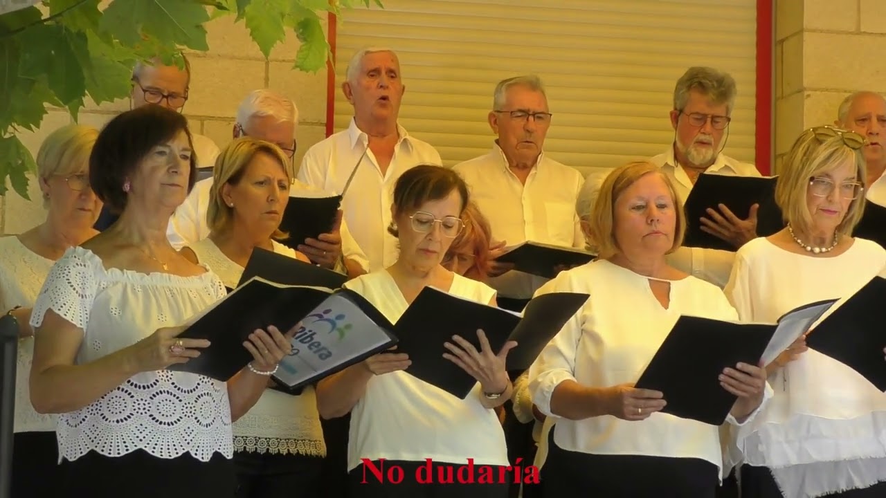 Coro de la Asociación de Jubilados LA RIBERA de Tudela Navarra
