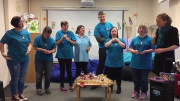 22 sleeps to go - Makaton Countdown to Christmas