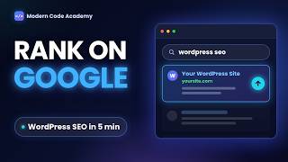 WordPress SEO for Beginners: Rank on Google in 5 Minutes (2026)