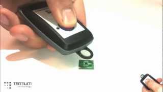 BlueBerry: reading of Murata Magicstrap EPC C1 G2 micro TAG