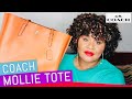 Coach Mollie Tote in Pebble Leather