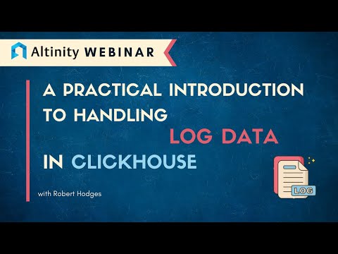 A Practical Introduction to Handling Log Data in ClickHouse