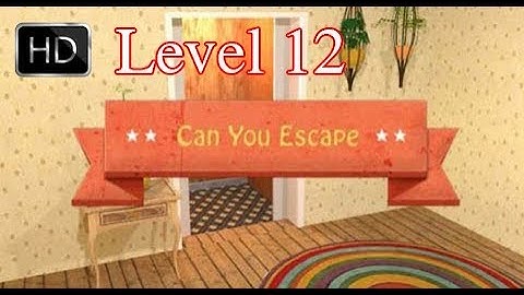 Can You Escape - Level 12 Walkthrough Solution Guide