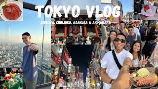tokyo, japan vlog  | shinjuku, shibuya, asakusa & akihabara