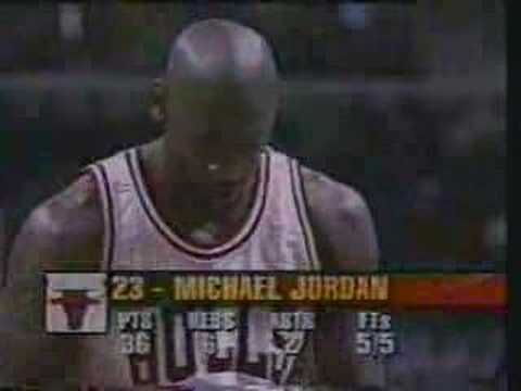 Bulls vs Bullets 1997 - Game 2 - Michael Jordan drops 55