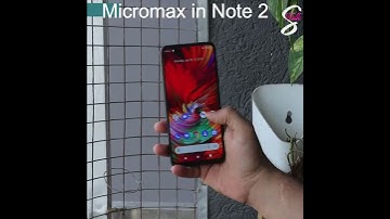 Micromax in Note 2 | Made for India | First Look | Smartphones Talk #shorts