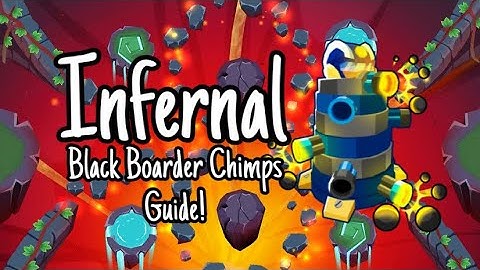 Bloons TD 6 - *Easiest* Infernal Black Boarder Chimps Guide! (w/Bloon Exclusion Zone)