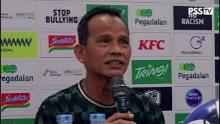 Pre-Match Press Conference: PSS Sleman vs Persipura Jayapura