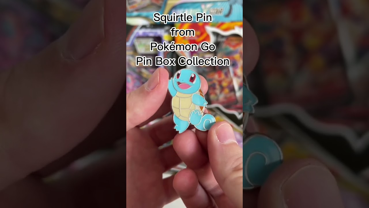 Do you collect Pokemon Pins? Squirtle 