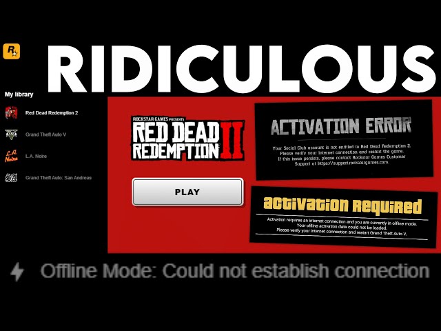 The Rockstar Games Launcher Is A Disaster 