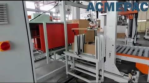 Pallet Vertical Strapper with Corner Board Applicator System
