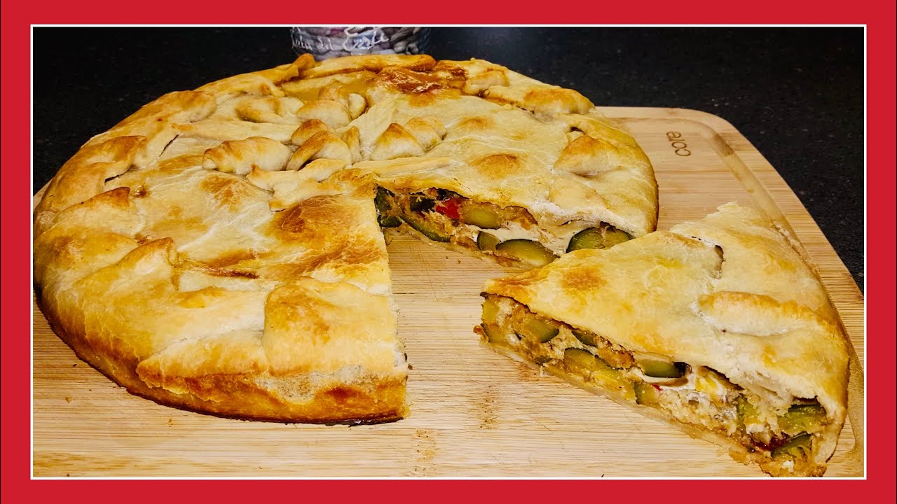 TARTA DE ZUCCHINI CON MASA CASERA 🥧🥒ZUCCHINI TART WITH HOMEMADE DOUGH🥧🥒 YouTube
