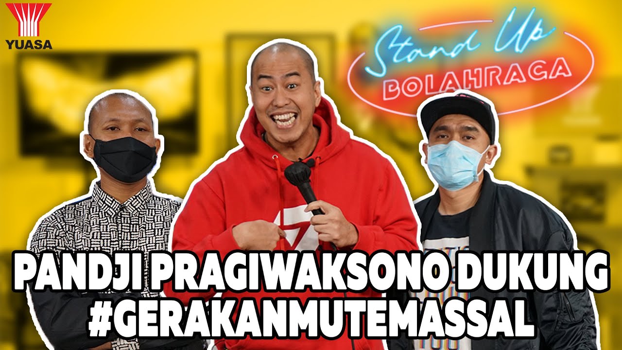 #StandUpBolahraga EPS. 13 - PANDJI PRAGIWAKSONO DUKUNG #GERAKANMUTEMASSAL