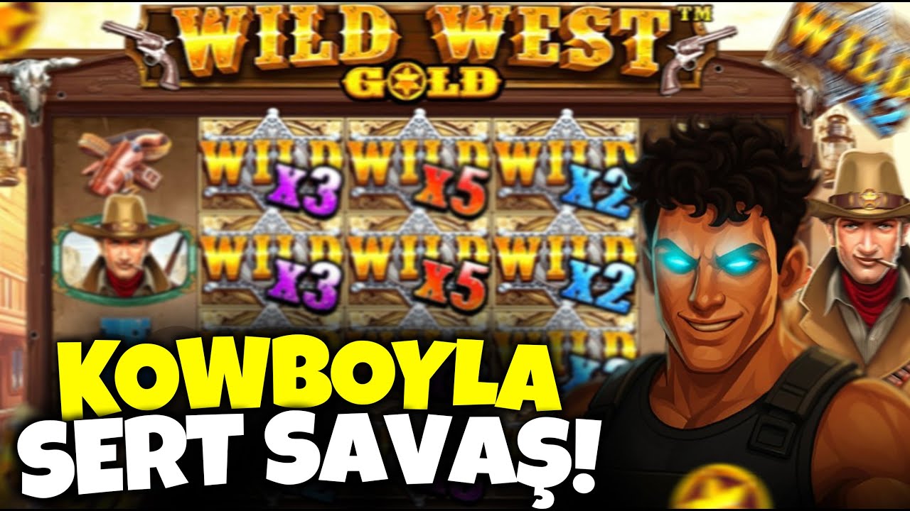 SLOT OYUNLARI 🤠 WILD WEST GOLD 🤠 KOVBOYLA SERT OYUN OLDU! 